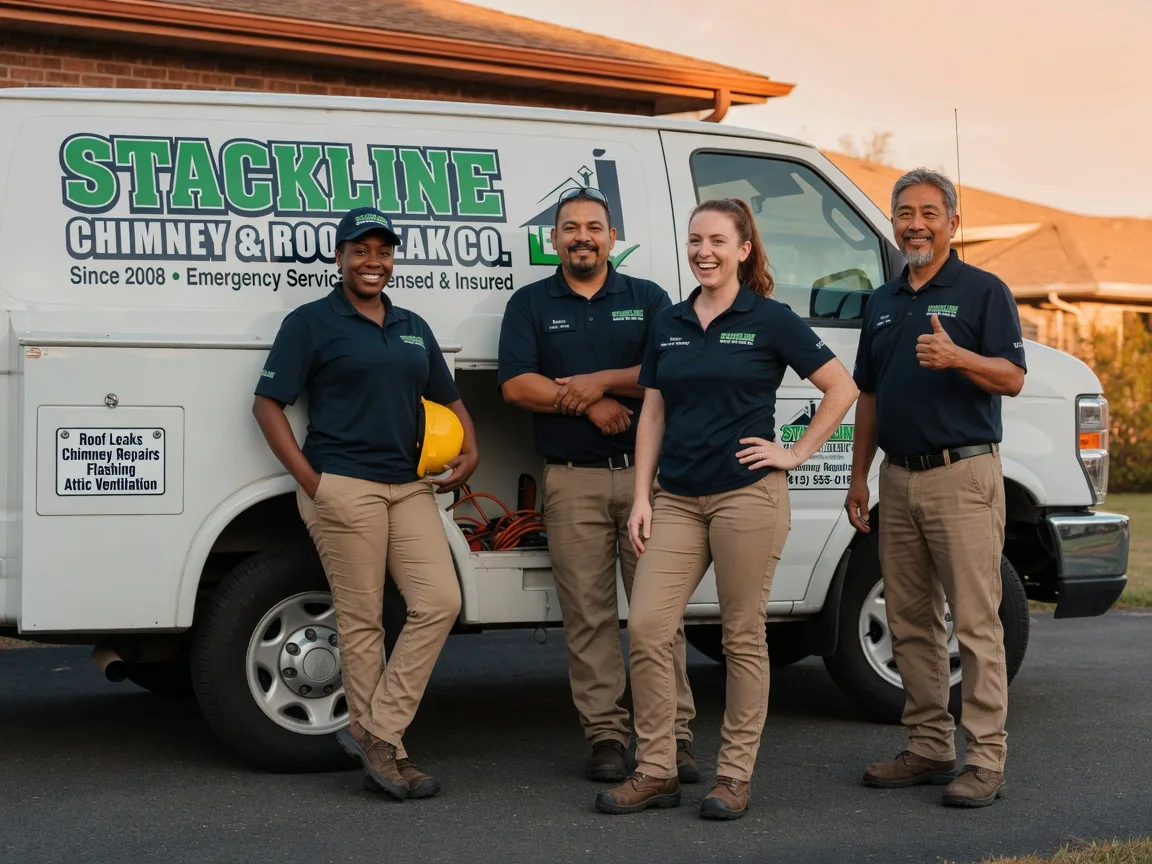 Chimney flashing repair company in Morrilton, AR